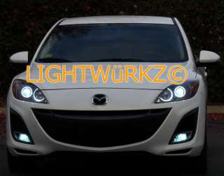 Mazda 3 mazda3 headlight LED Angel Eyes Kit Demon eyes  