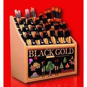  Black Gold by Dynasty Specialty Brush Collection Display Series 