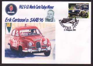 CARS   SAAB 96   Erik Carlsson   Post Cover  