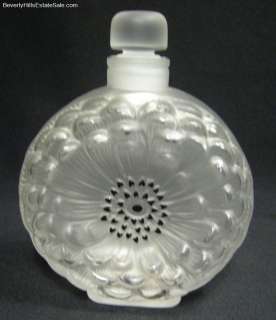 Lalique Dahlia #3 Perfume Bottle  