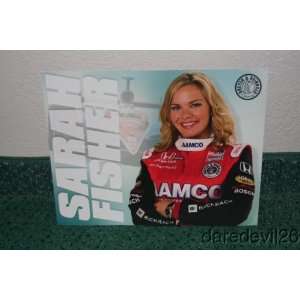  2007 Sarah Fisher AAMCO Indy 500 postcard 