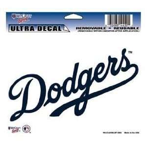  Los Angeles Dodgers 4x6 Color Decals