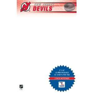  Turner New Jersey Devils Notepads, 5 x 8 Inches, 2 Pack 