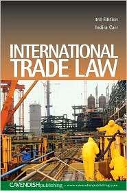   Trade Law, (1859417078), Indira Carr, Textbooks   
