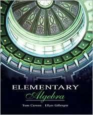   Algebra, (020172961X), Tom Carson, Textbooks   