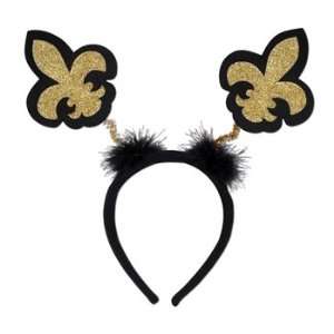  Glittered Fleur De Lis Boppers