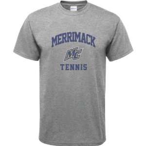 Merrimack Warriors Sport Grey Youth Varsity Washed Tennis 