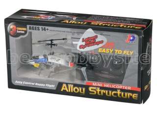 Jin Xing Da (JXD 335 B) Racer Alloy 3CH Helicopter with LED and 