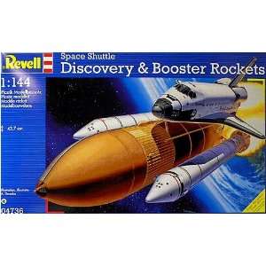 Space Shuttle Discovery with Boosters 1 144 by Revell 