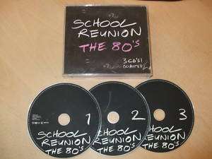 School Reunion   The 80s (3xCD) 60 Eighties Hits Rare  