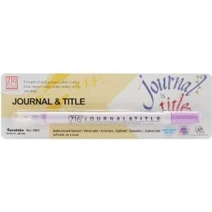  Zig Memory System Journal and Title Marker, Carded 