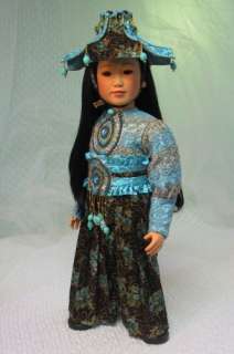 Samurai Fashion Pattern for 23 inch My Twinn Dolls  