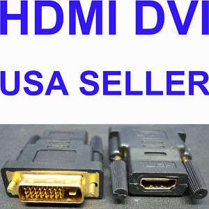 HDMI TO DVI ADAPTOR DVR DIRECT TV XBOx PLAYSTION 360 3D  