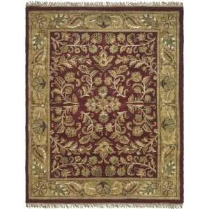  Safavieh Heritage Collection HG170A Handmade Red and Gold 