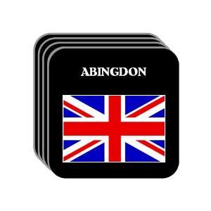  UK, England   ABINGDON Set of 4 Mini Mousepad Coasters 