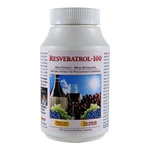  Resveratrol 100 180 Capsules