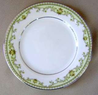 Noritake Raleigh 2487 4 Bread and Butter Plates + 1 Salad Plate  