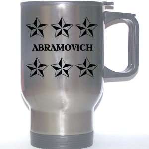  Personal Name Gift   ABRAMOVICH Stainless Steel Mug 