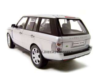 RANGE ROVER SILVER 118 DIECAST MODEL CAR  