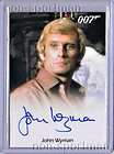 James Bond Mission Logs Limited Autograph John Wyman  