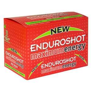 Enduroshot Energy Shots, Maximum Energy, Red Rush, 15 drinks [33 oz 