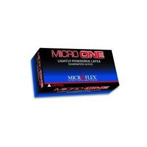  Medium Micro One Latex Lightly Powdered Glove 100 Per Box 