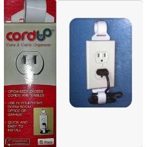  Cord Up   Cord & Cable Organizer   6/pk