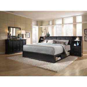  Broyhill Perspectives Leather Headboard Bedroom Set in 