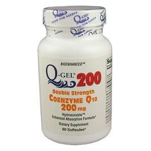  Q Gel 200mg Double Strength Hydrosoluble Coenzyme Q10 