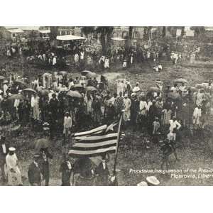  Liberia, Procession for the Inauguration of the President 
