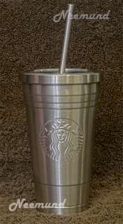   16oz Stainless Steel Cold To Go Tumbler Reusable Travel Cup  