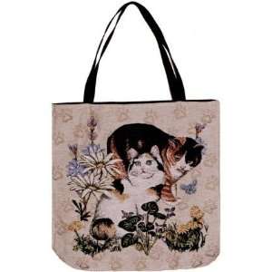  Meow Mix Cat Theme Decorative Shopping Tote Bag 17 x 17 