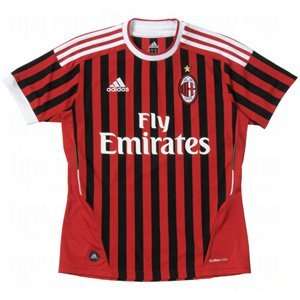   AC Milan Home Jersey ACM Black/ACM Red/Small