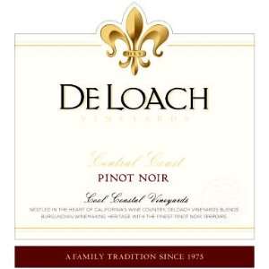  Deloach Pinot Noir Central Coast 2009 750ML Grocery 