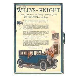  Willys Knight 1920s Automobile ID Holder, Cigarette Case 