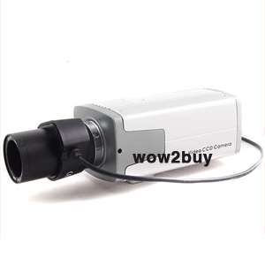SONY CCD 420 TV Lines CCTV Box Camera FREE Lens & Power  