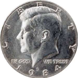  1984 Uncirculated Kennedy Half Dollar 