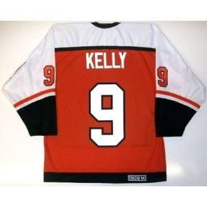 Bob Kelly Philadelphia Flyers Ccm Jersey Orange Large   Sports 