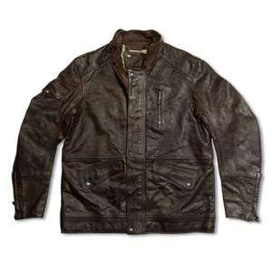 Roland Sands Design Domino Leather Jacket   3X Large/Tobacco