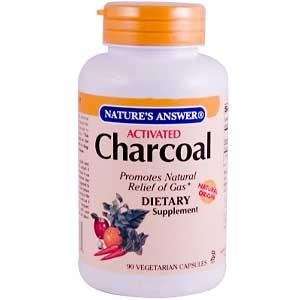  Natures Answer   Activated Charcoal, 90 gelcaps [Health 