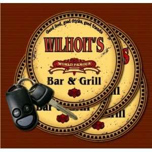  WILHOITS Family Name Bar & Grill Coasters Kitchen 