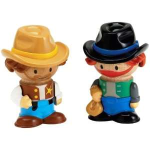  Play Town   Wild West Sheriff & Black Bart, Character 2 pk 