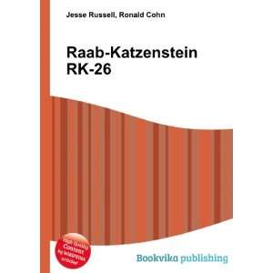 Raab Katzenstein RK 26 Ronald Cohn Jesse Russell Books