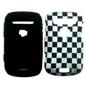  Touch 9900 9930 Black White Chess Board Box Squares Pattern Design 