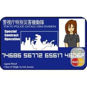  Tokyo Police Custom Credit Card VISA MasterCard