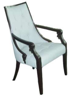 NEW Elegant Modern Wood Dining Arm Chair Set of 2  