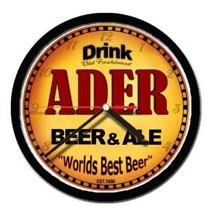  ADER beer and ale wall clock 