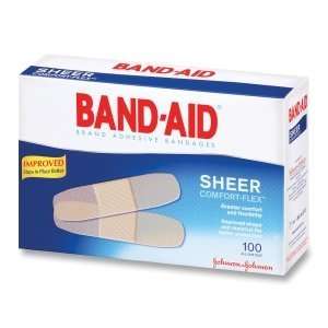  BAND AID Sheer Adhesive Bandage