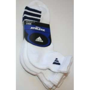  Adidas Mens Quarter Crew Athletic Socks 3 Pair   Shoe 