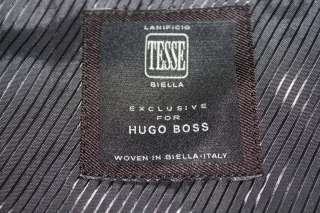 NWOT Hugo Boss Gray Glennplaid Wool Suit 42 R Journey/Sharp NEW MINT 